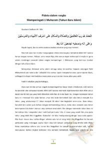 10 Kumpulan Pidato Islami
