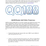 SEDAYUBET QQ188 Bandar Judi Online Terpercaya