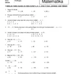 Soal UAS Matematika Kelas 4 SD Semester 2 Dan Kunci Jawaban (Salinan)