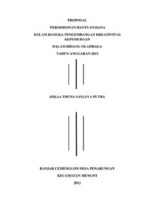Proposal Permohonan Bantuan Dana thumbnail