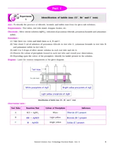10th Science Practical Book