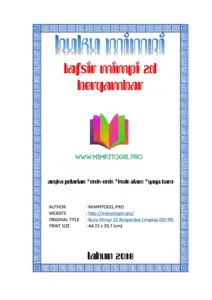 Buku Mimpi 2d Bergambar PDF