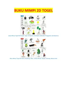 Buku Mimpi 2d