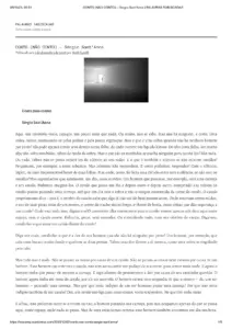 Conto (NãO) Conto SéRgio Santanna