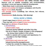 Israel Vocal Music And Instruments