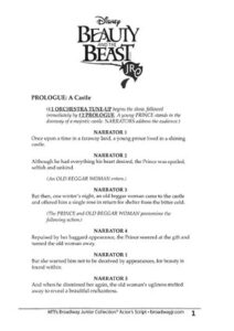 Beauty And The Beast JR Script Part 1 thumbnail
