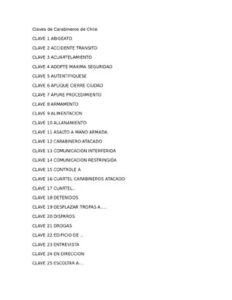 Claves De Carabineros De Chile thumbnail