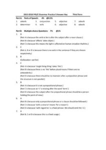 Grammar Practice 5 Answer Key thumbnail