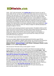 Hdfilmizle Club HD Film Izle thumbnail