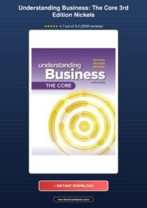 Immediate Access Understanding Business The Core 3rd Edition Nickels Verified PDF Download thumbnail