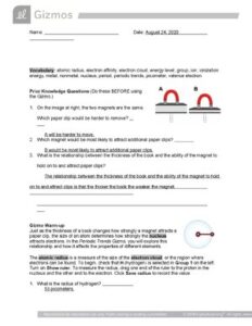 Periodic Trends Gizmo thumbnail