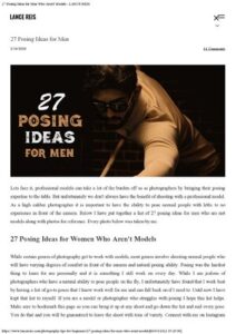 Posing Tips For Non Model Men thumbnail