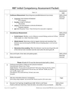 RBT Competency Assessment Study Guide thumbnail