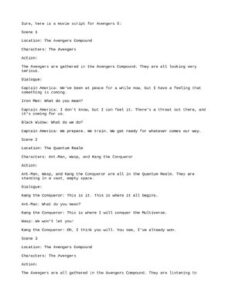 Script thumbnail