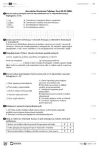 Sprawdzian Chemiczne Podstawy ŻYcia 25.09.2020r thumbnail