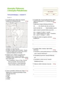 (Test 3) Ameryka PółNocna I Ameryka PołUdniowa thumbnail