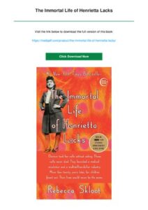 The Immortal Life Of Henrietta Lacks Academic PDF Download thumbnail