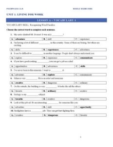 MyELT PW1 U1 LS Lesson A KEY thumbnail